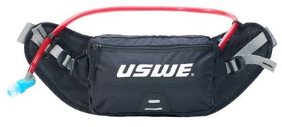 USWE Zulo 2 Hydration Hip Pack SS22 - Carbon Black - One Size, Carbon Black